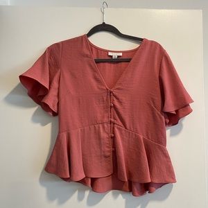 topshop Pink Top New WITHOUT tags